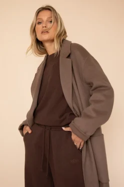 RESA Ryder Coat In Taupe Online