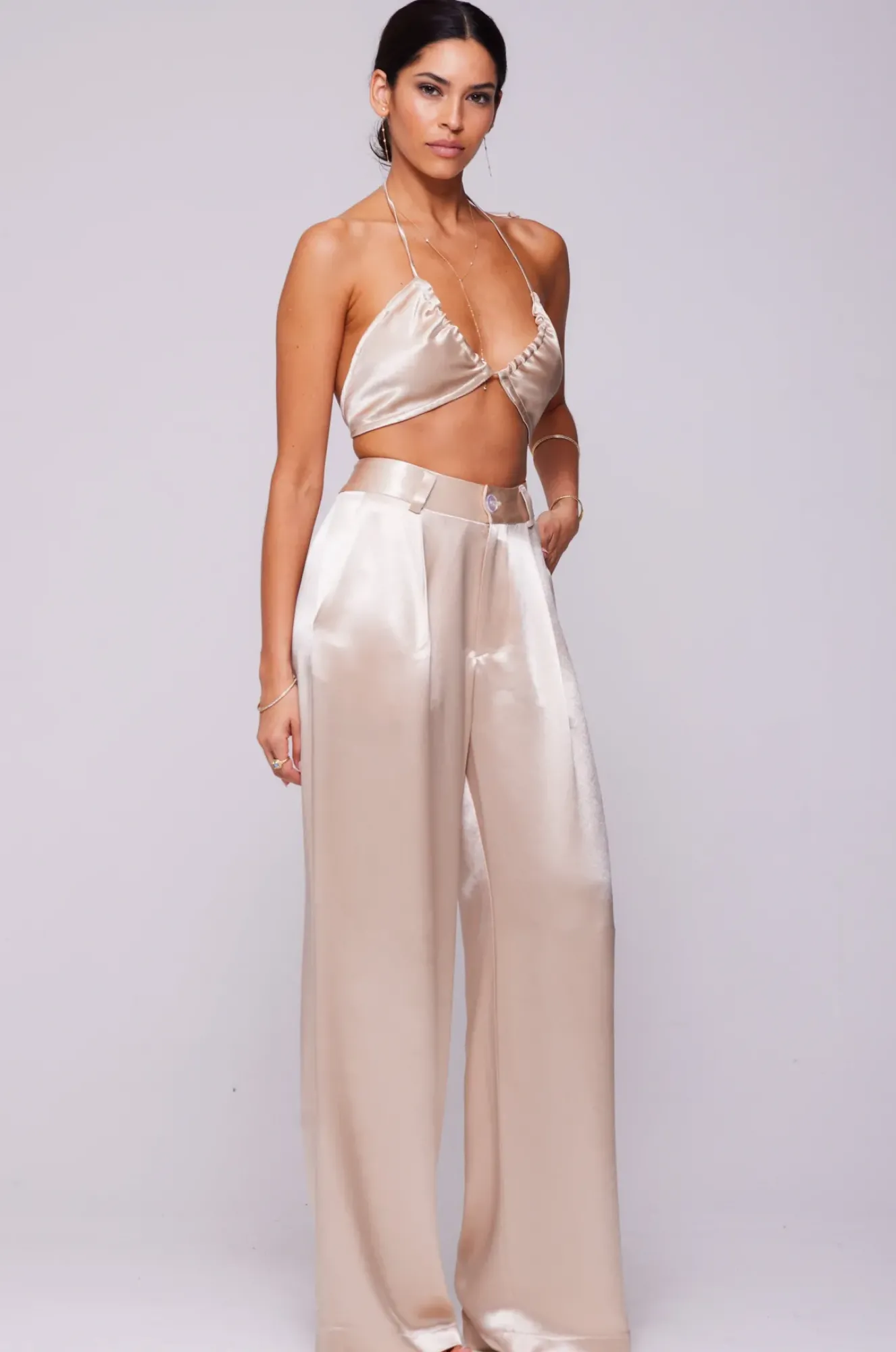 RESA Sasha Trouser In Champagne Cheap