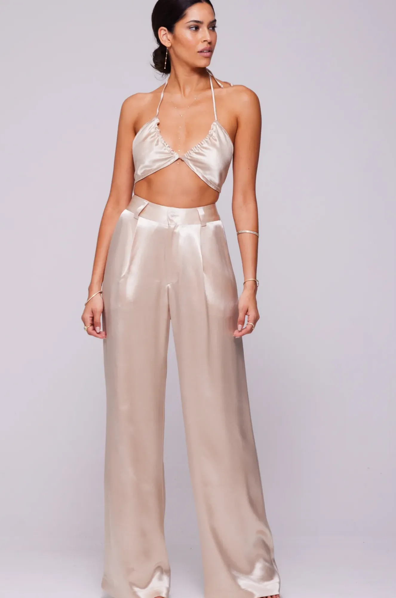 RESA Sasha Trouser In Champagne Cheap