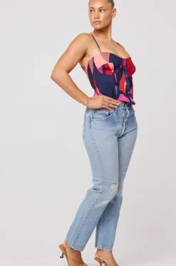 RESA Sienna Corset In Picasso Best