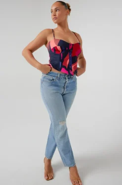 RESA Sienna Corset In Picasso Best