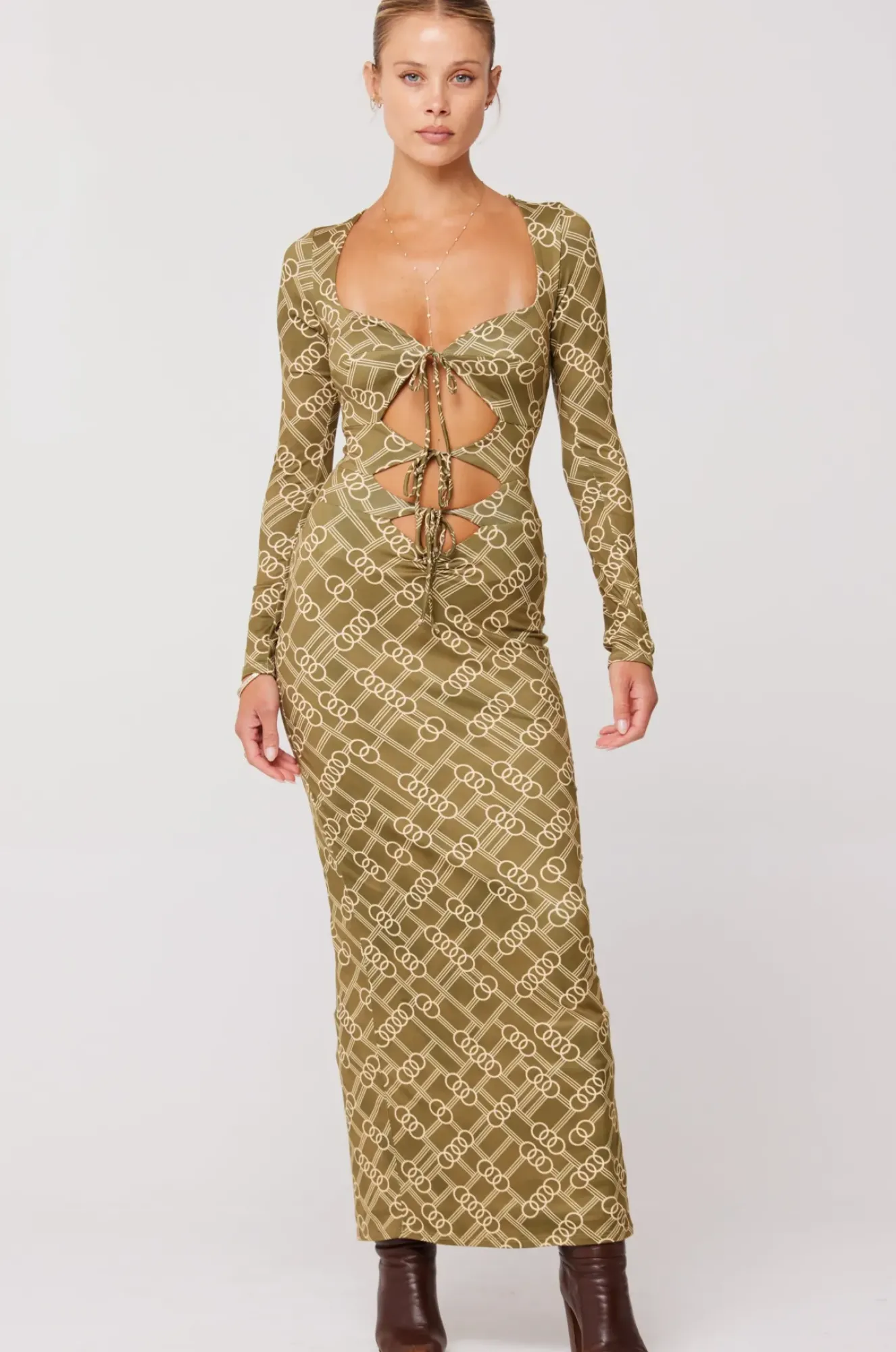 RESA Simone Dress In Link Sale