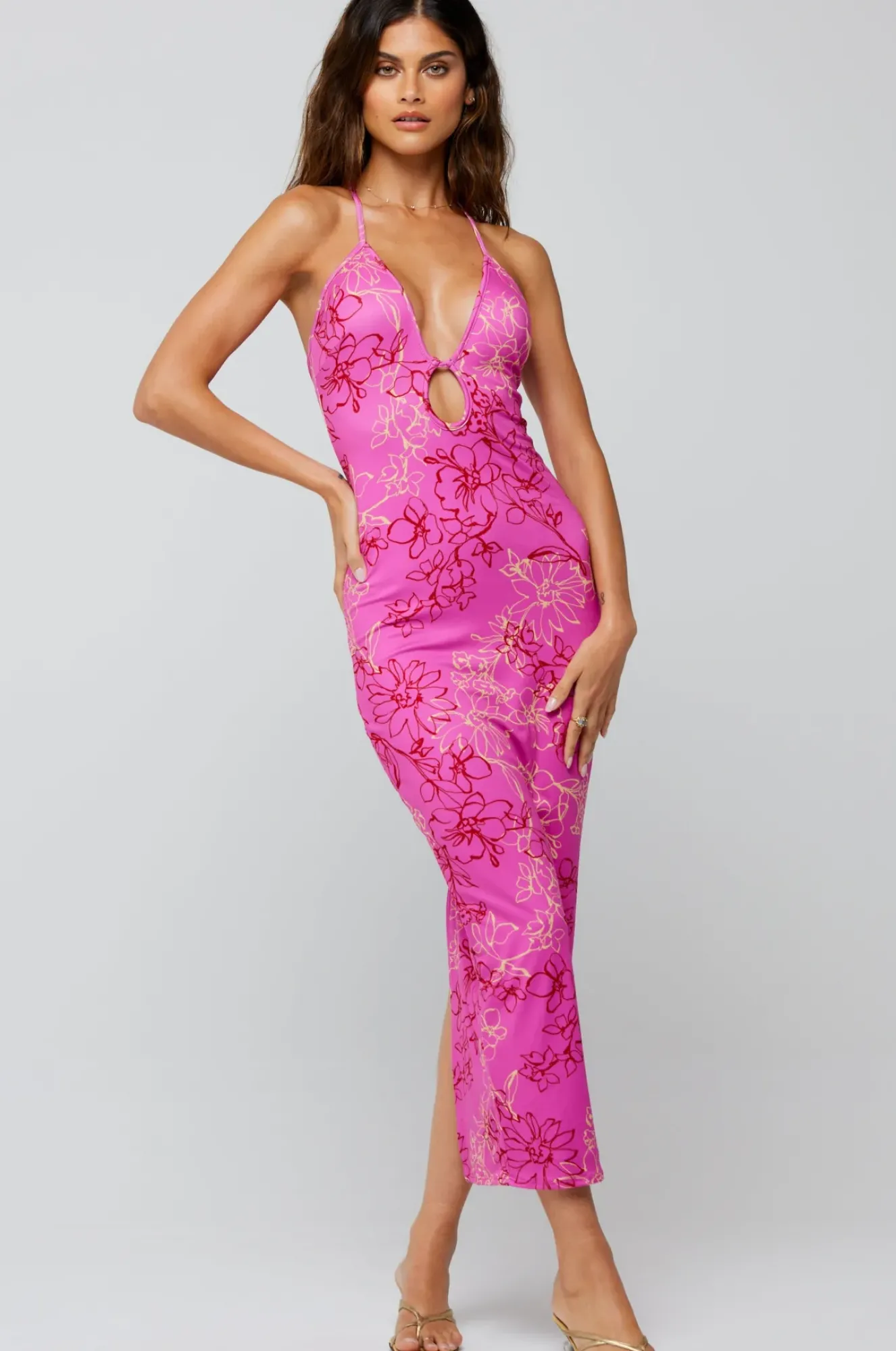 RESA Sophia Midi In Azalea Best Sale