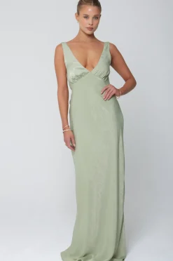RESA Violet Maxi In Sage Fashion