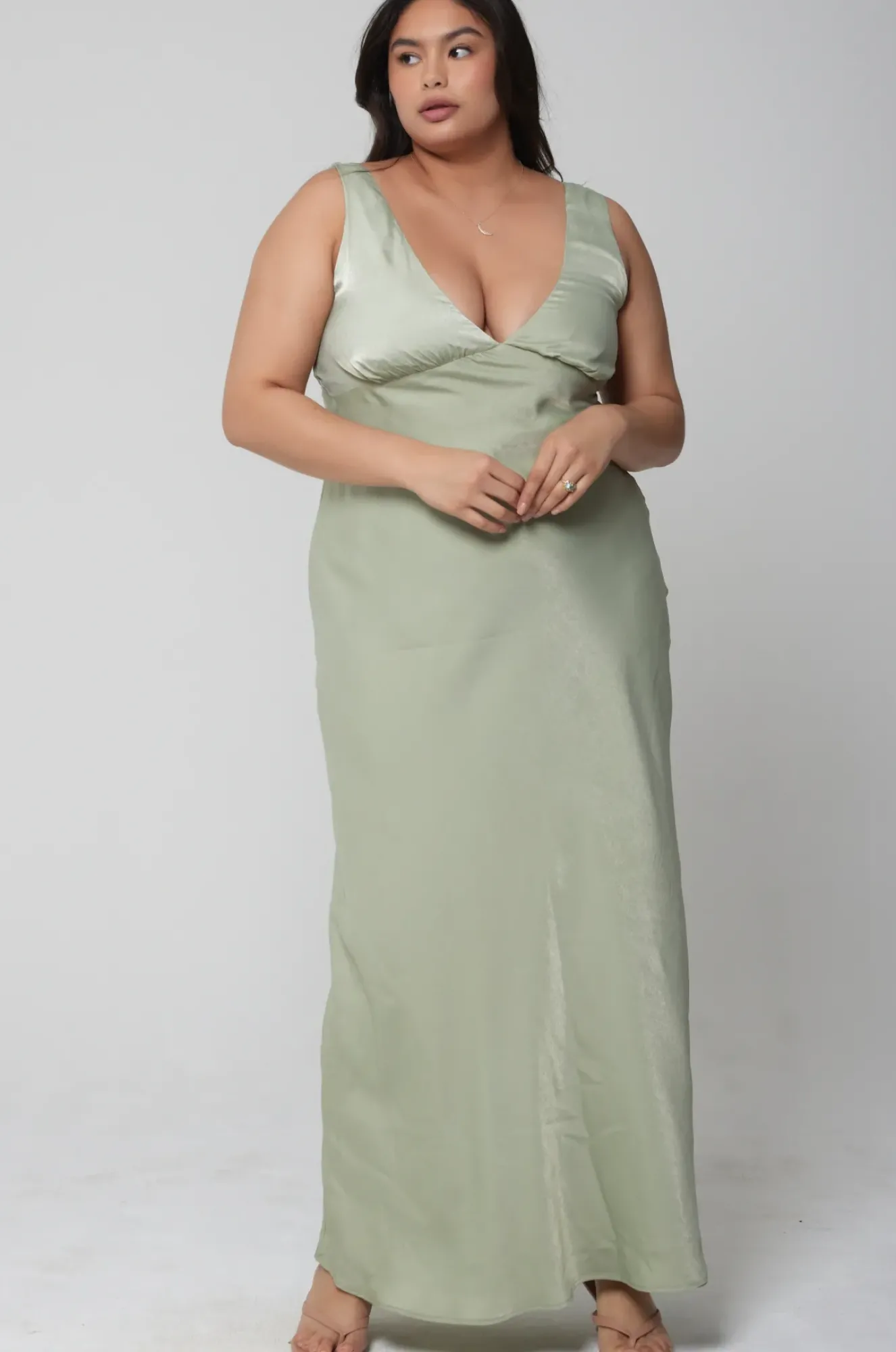 RESA Violet Maxi In Sage Fashion