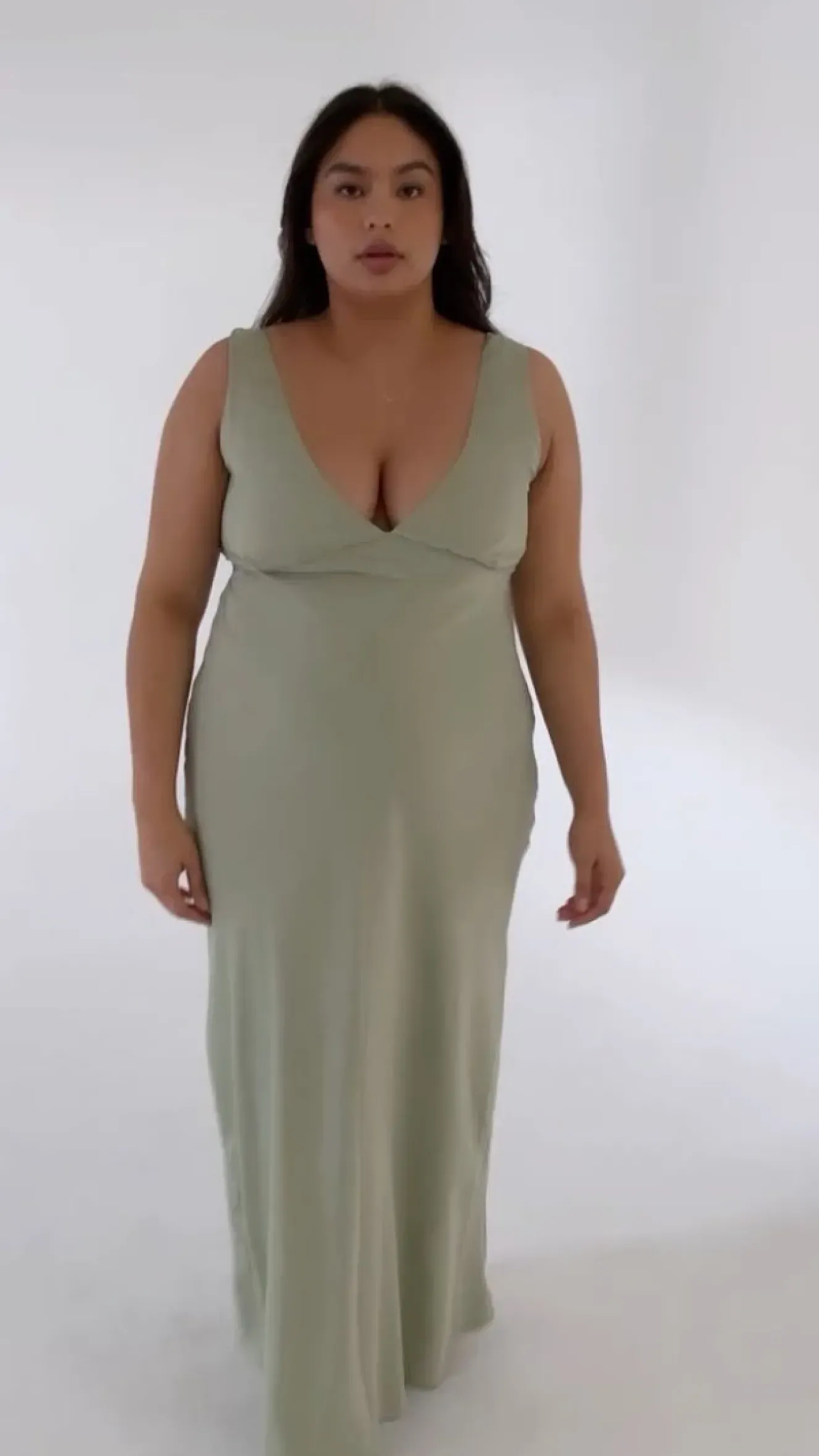 RESA Violet Maxi In Sage Fashion