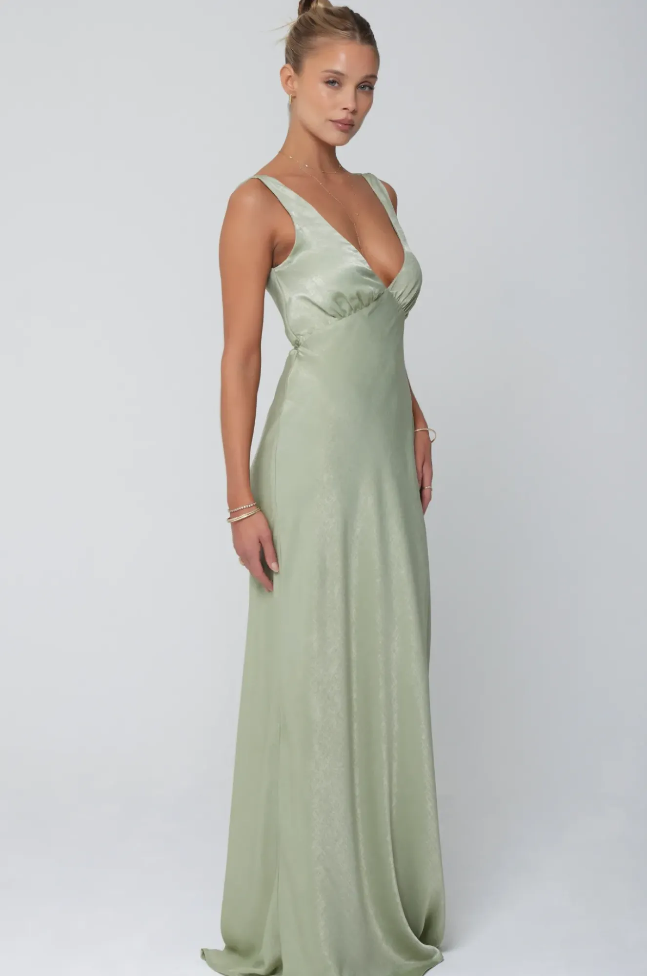 RESA Violet Maxi In Sage Fashion