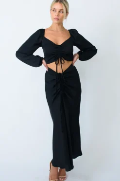 RESA Ziggy Skirt In Black Cheap
